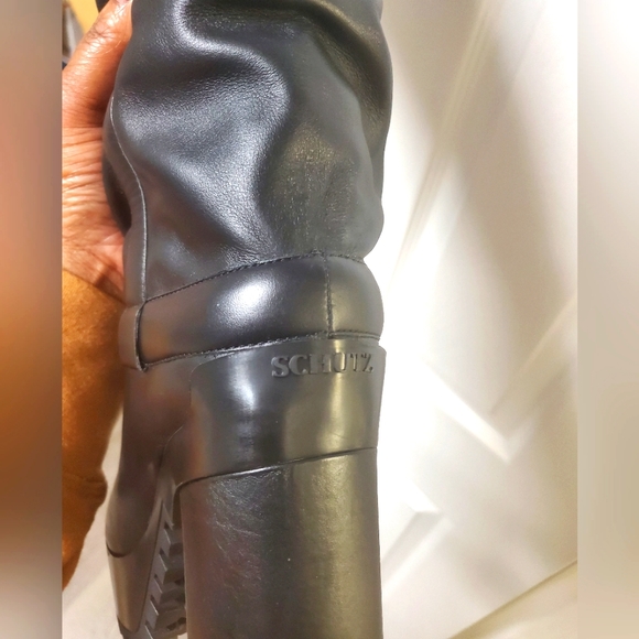 Shutz Rosalina Couros OTK Boots Nappa Leather - Picture 9 of 10